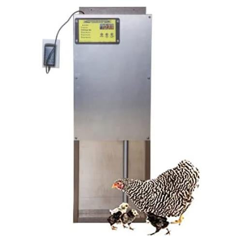 Puerta Automática para Gallinero OverEZ con Motor y Temporizador