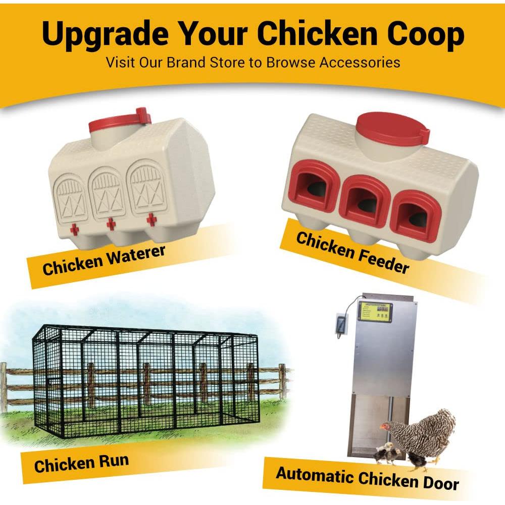 Puerta Automática para Gallinero OverEZ con Motor y Temporizador