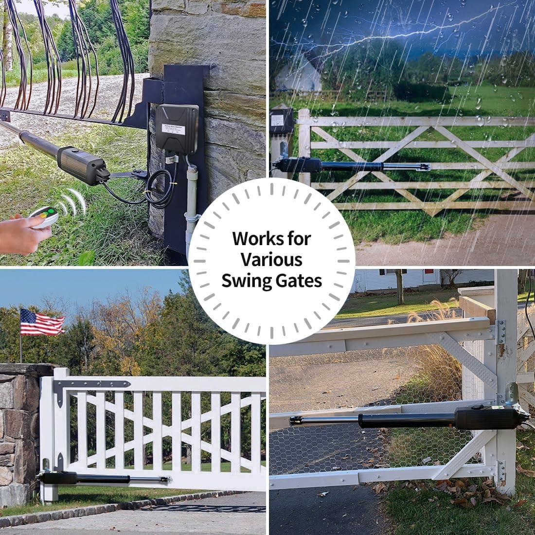 Abridor de Puerta de Swing Único TOPENS A5131 24V 50W