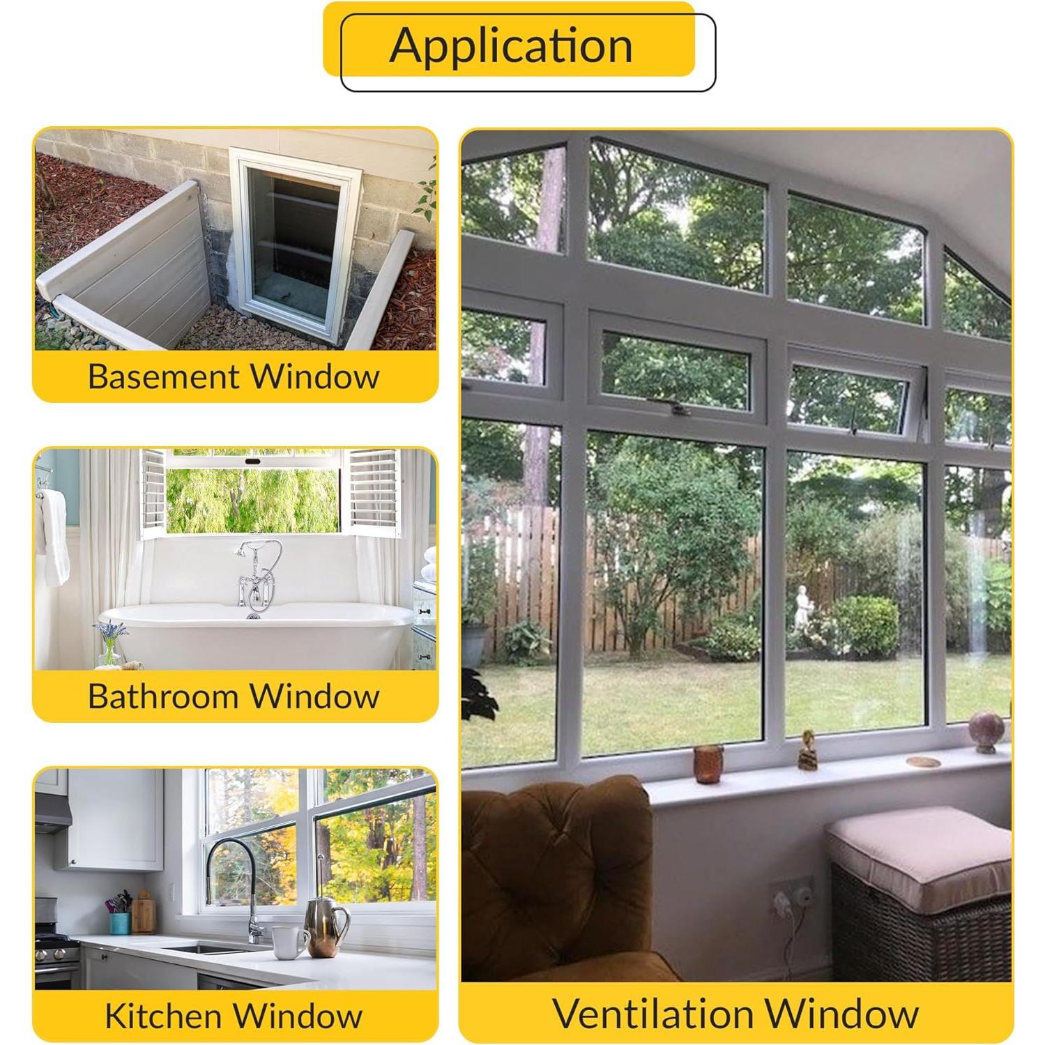 Operador de Ventana Doble Brazo Brixwell E-Gard Mano Derecha