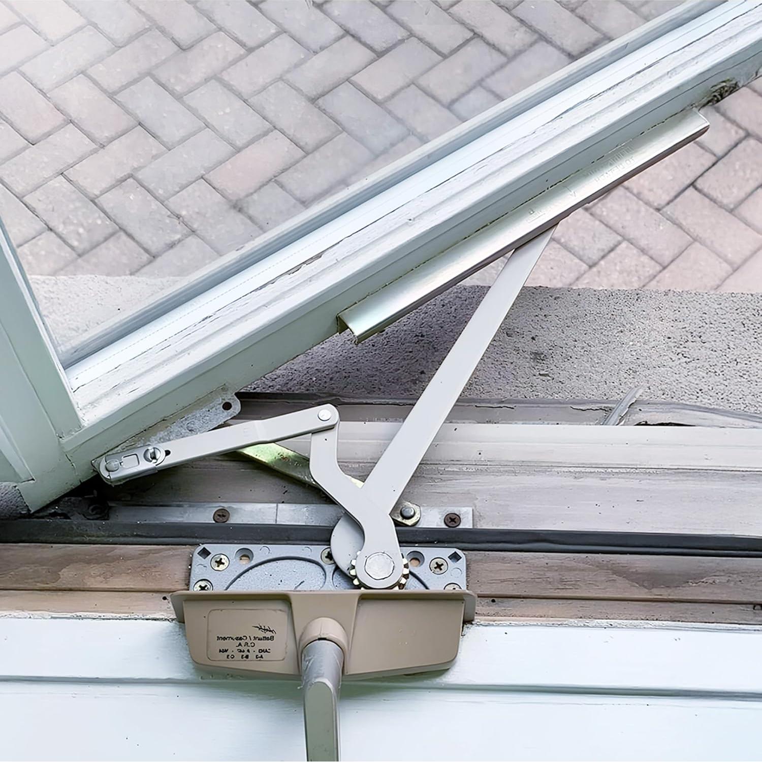 Operador de Ventana Doble Brazo Brixwell E-Gard Mano Derecha