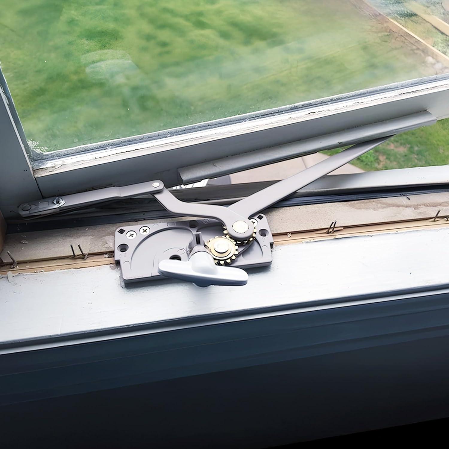 Operador de Ventana Doble Brazo Brixwell E-Gard Mano Derecha