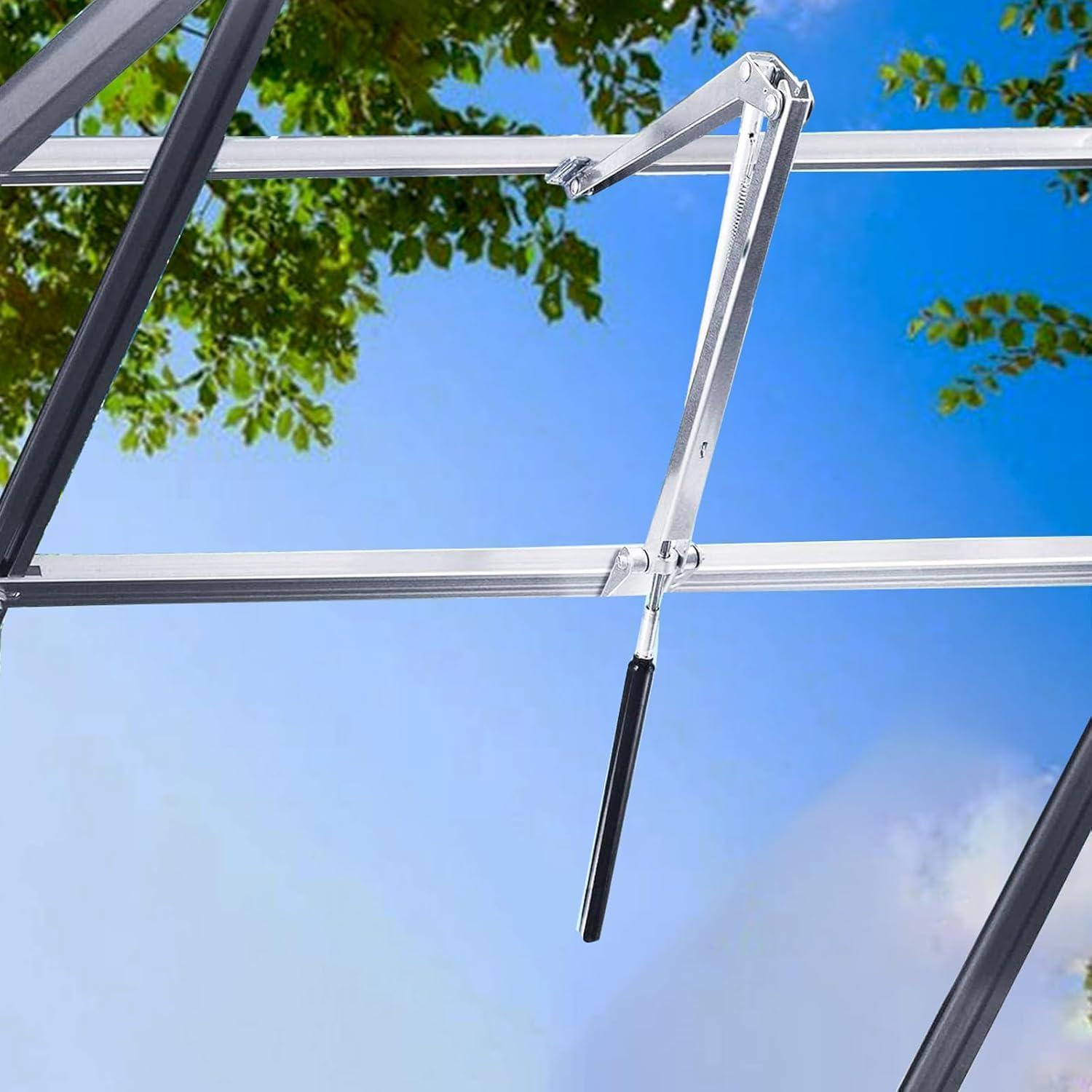 Abridor Automático de Ventanas AYNEFY 2 Pcs Aluminio 45 cm