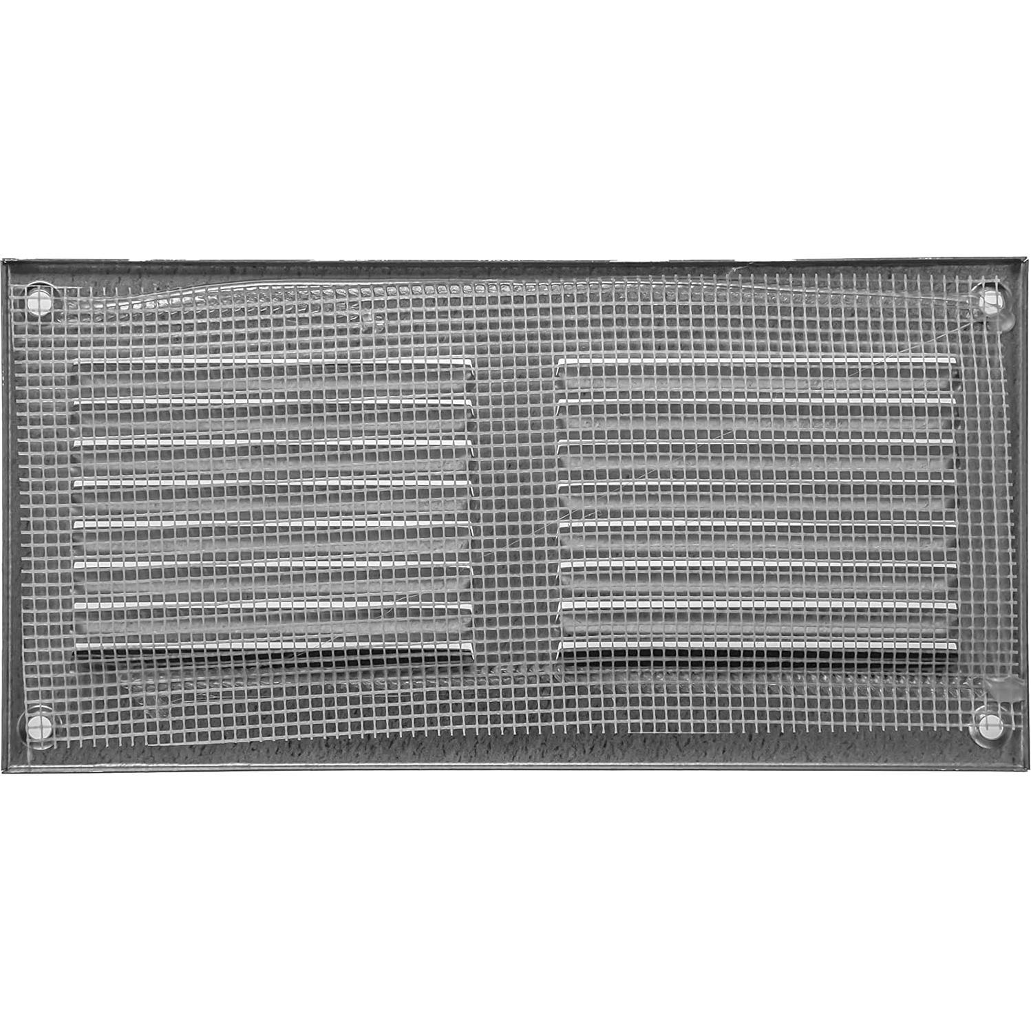 Cubierta de Ducto de Ventilación 20.1x9.9cm Galvanizada HVAC