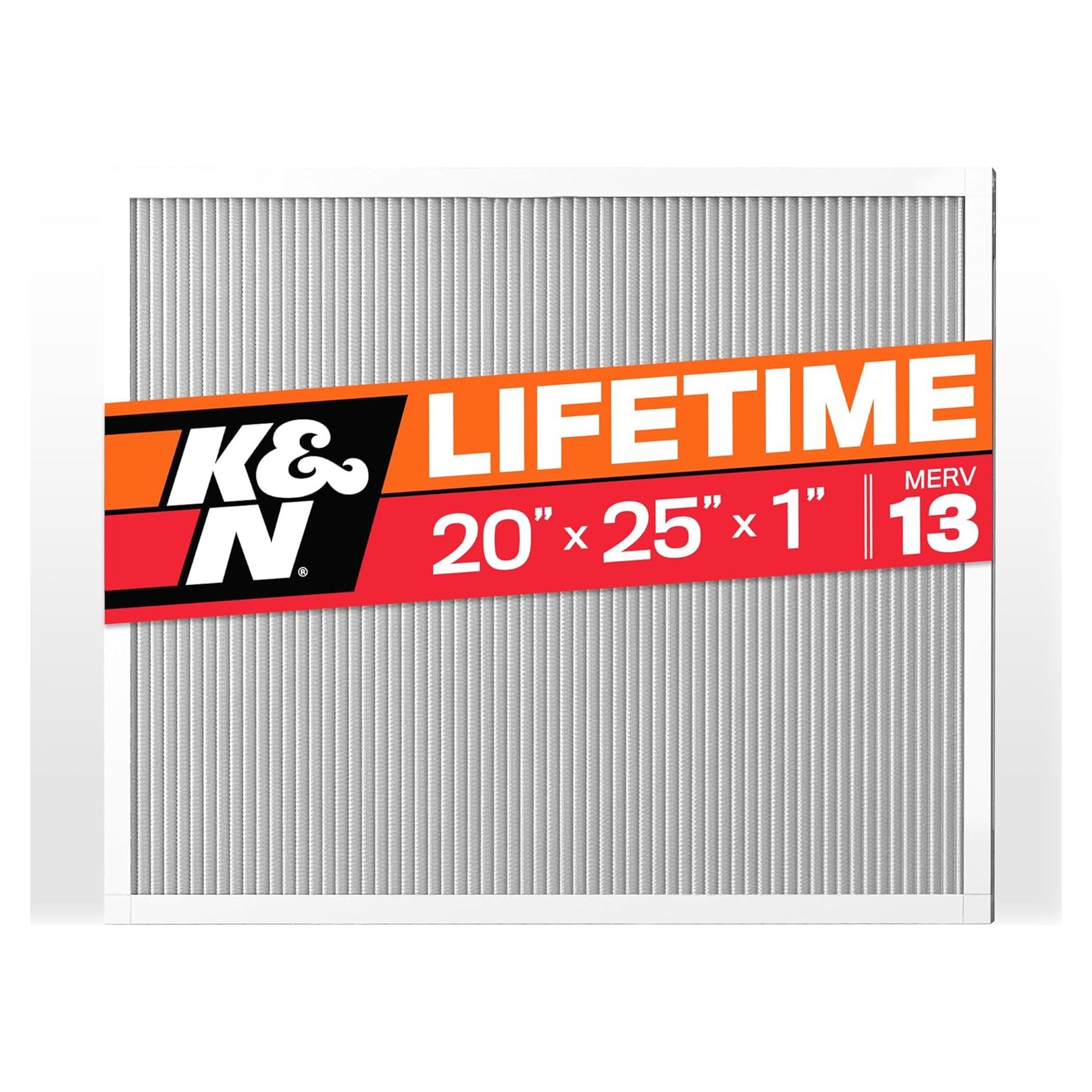 Filtro de Aire Lavable K&N HVC-13-12025 Merv 13 49x62 cm