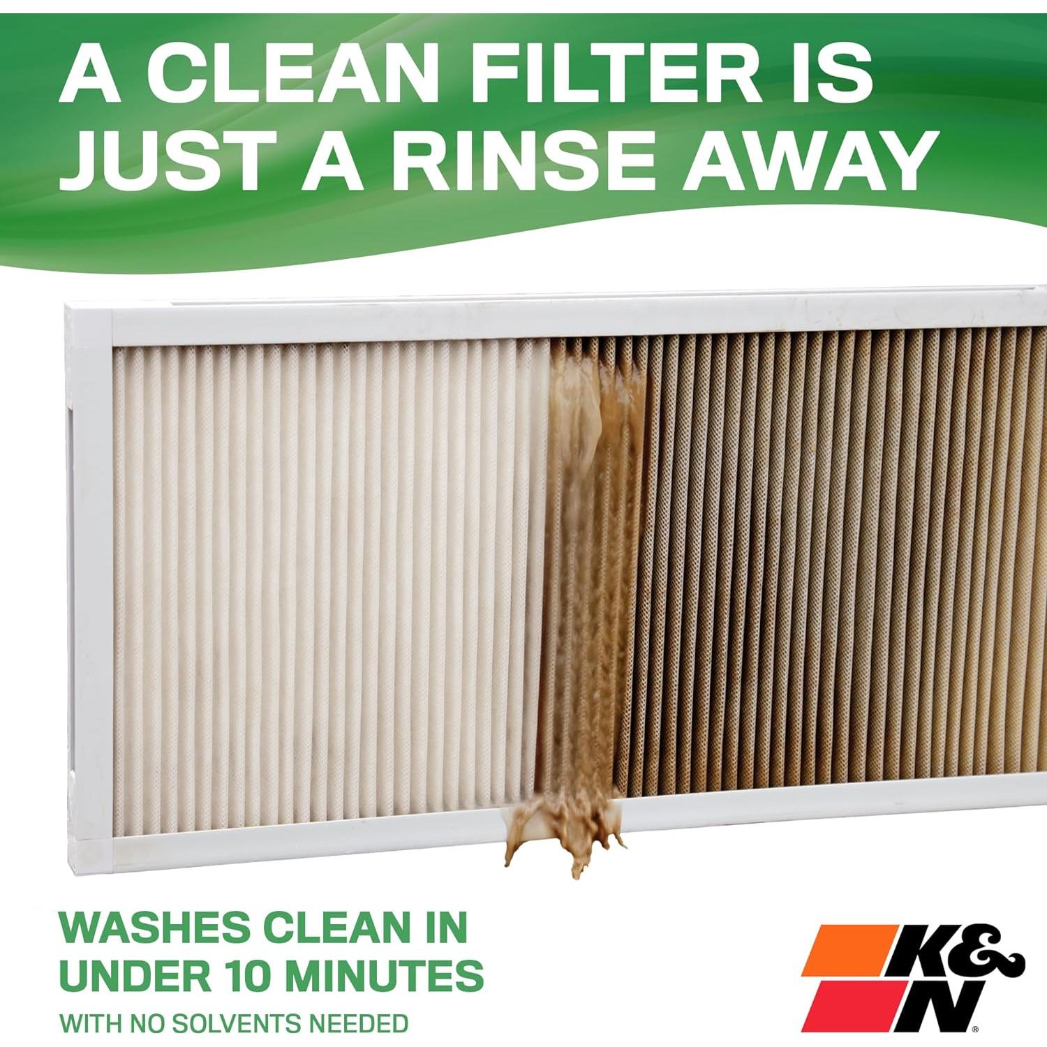 Filtro de Aire Lavable K&N HVC-13-12025 Merv 13 49x62 cm