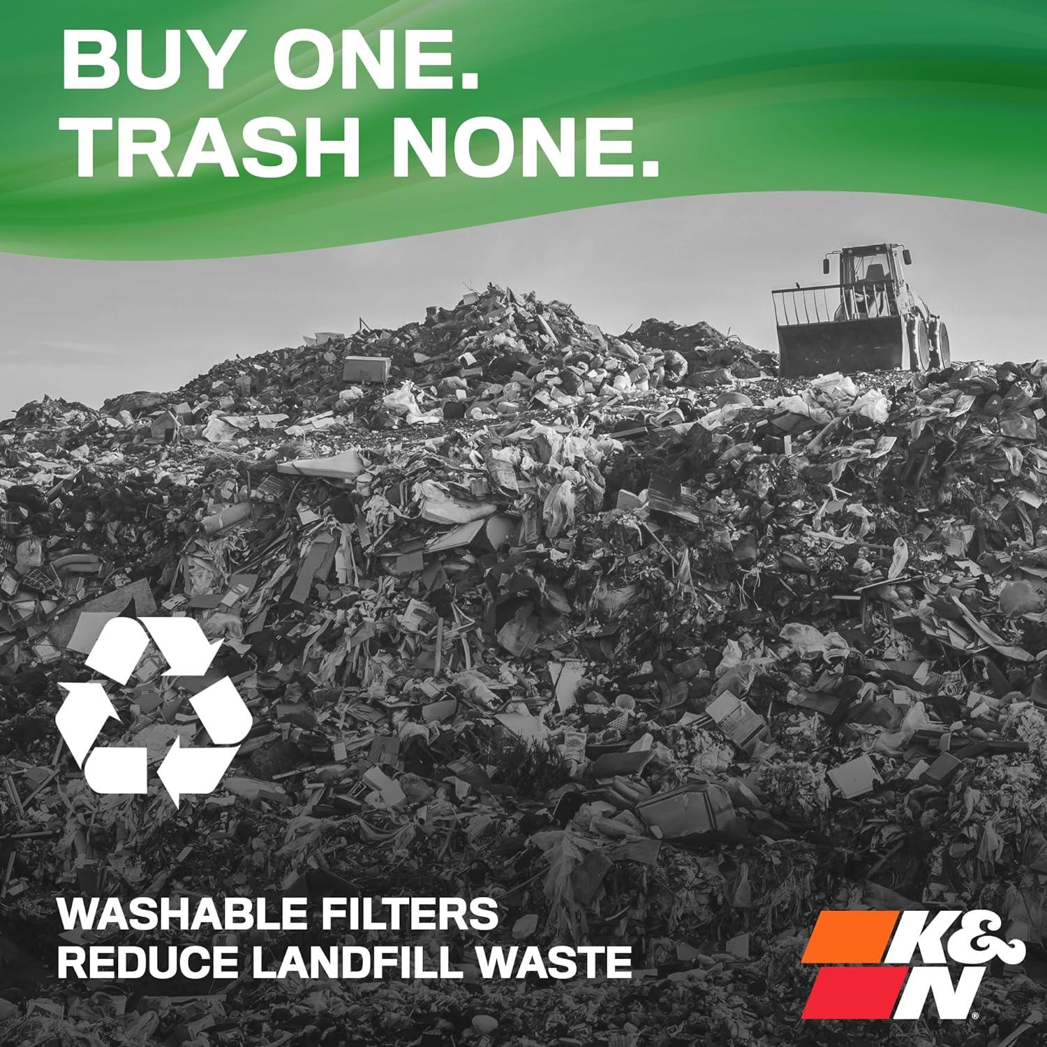 Filtro de Aire Lavable K&N HVC-13-12025 Merv 13 49x62 cm