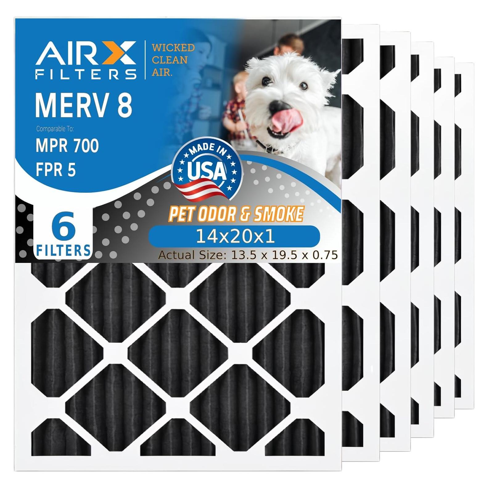 Filtro de Aire AIRx Wicked Limpio 34.29x49.53x1.91 cm MERV 8