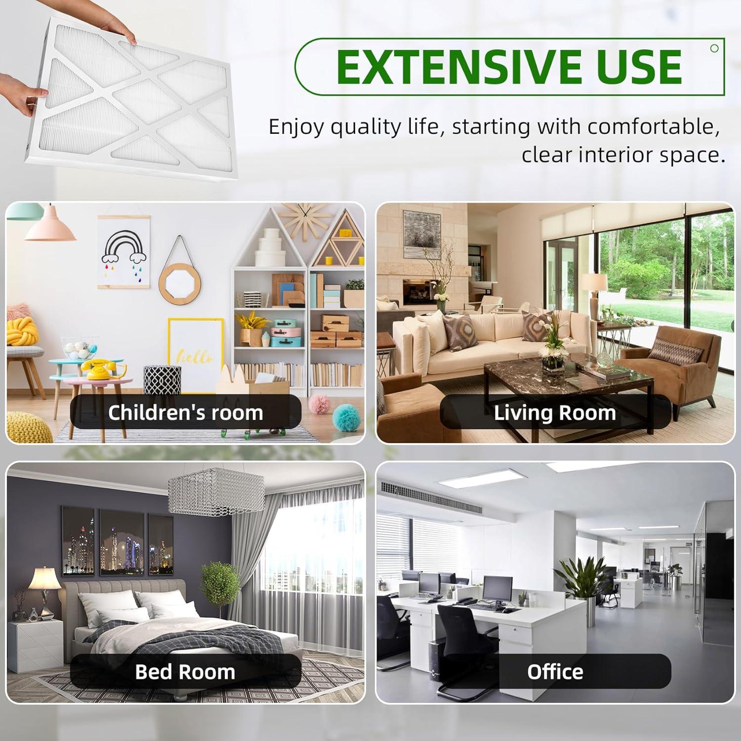 Filtro de Aire MERV16 Znnam X6666 17x26x4 para HVAC