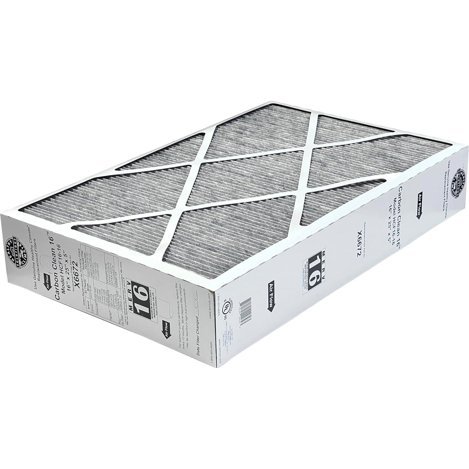 Filtro de Aire Lennox X6672 MERV 16 con Recordatorio Imán