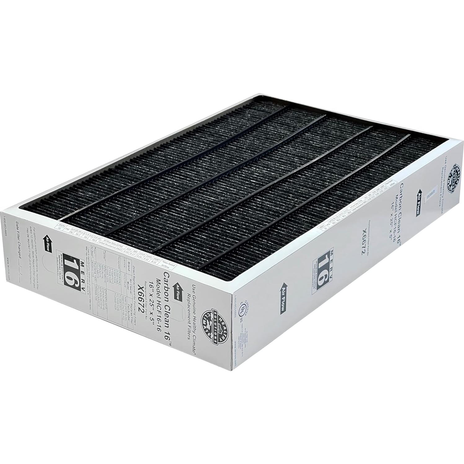 Filtro de Aire Lennox X6672 MERV 16 con Recordatorio Imán