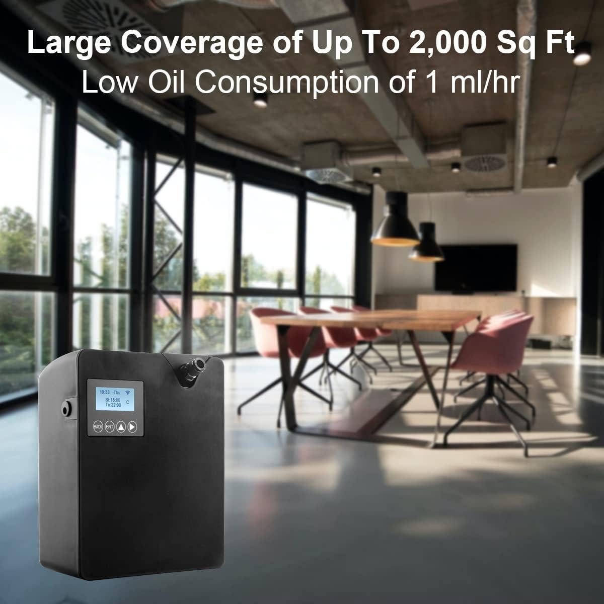 Difusor de Aceite Esencial Zinyeme Pro300 300ml Negro Wi-Fi