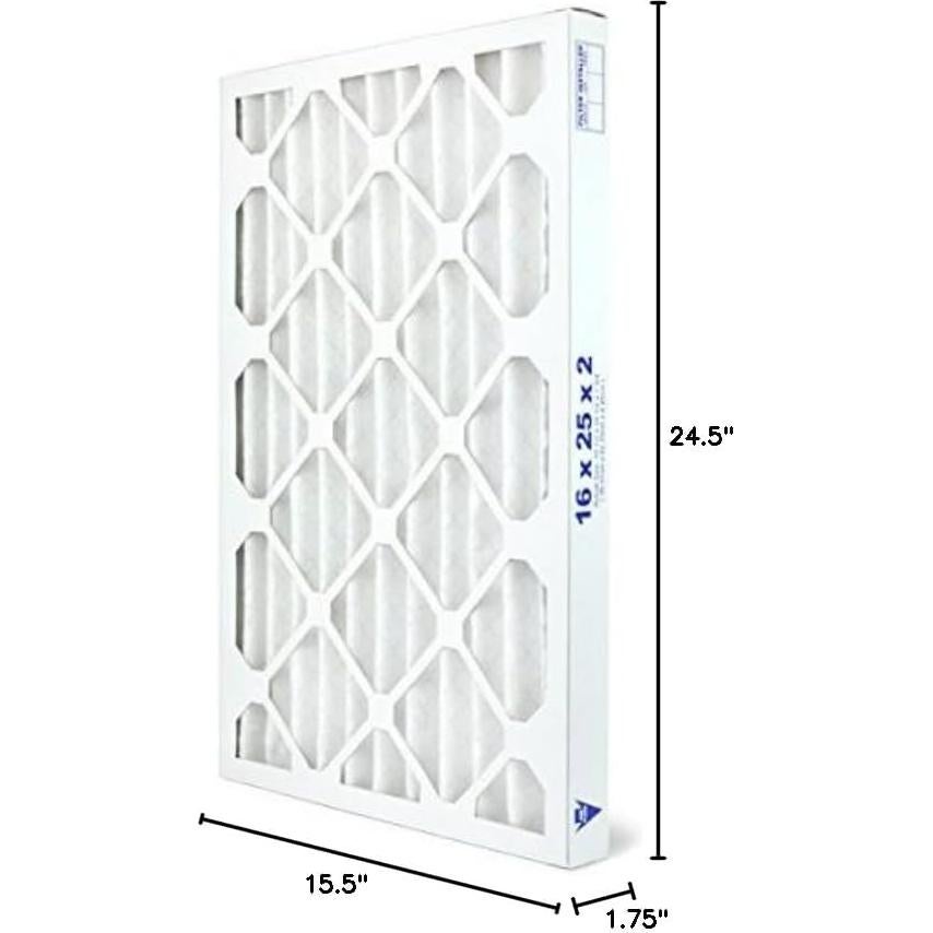 Filtro de Aire AIRx 16x25x2 MERV 13 Plisado - Paquete de 6