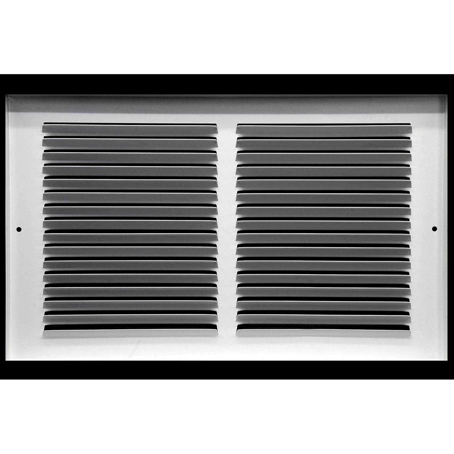 Rejilla de Retorno de Aire HVAC Premium 24 x 8 cm - Blanco