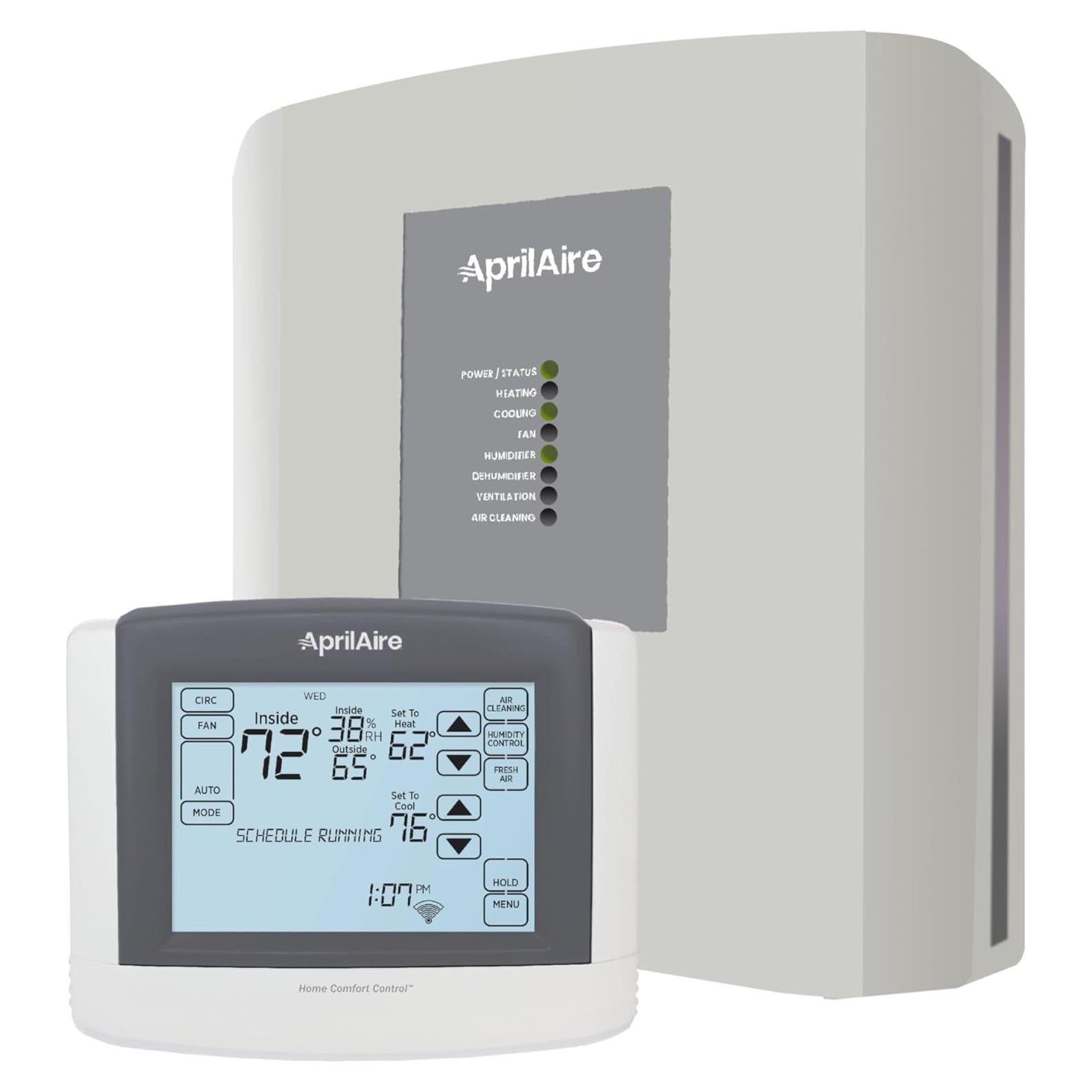 Termostato Programable Wi-Fi AprilAire 8910W Táctil 10.3"