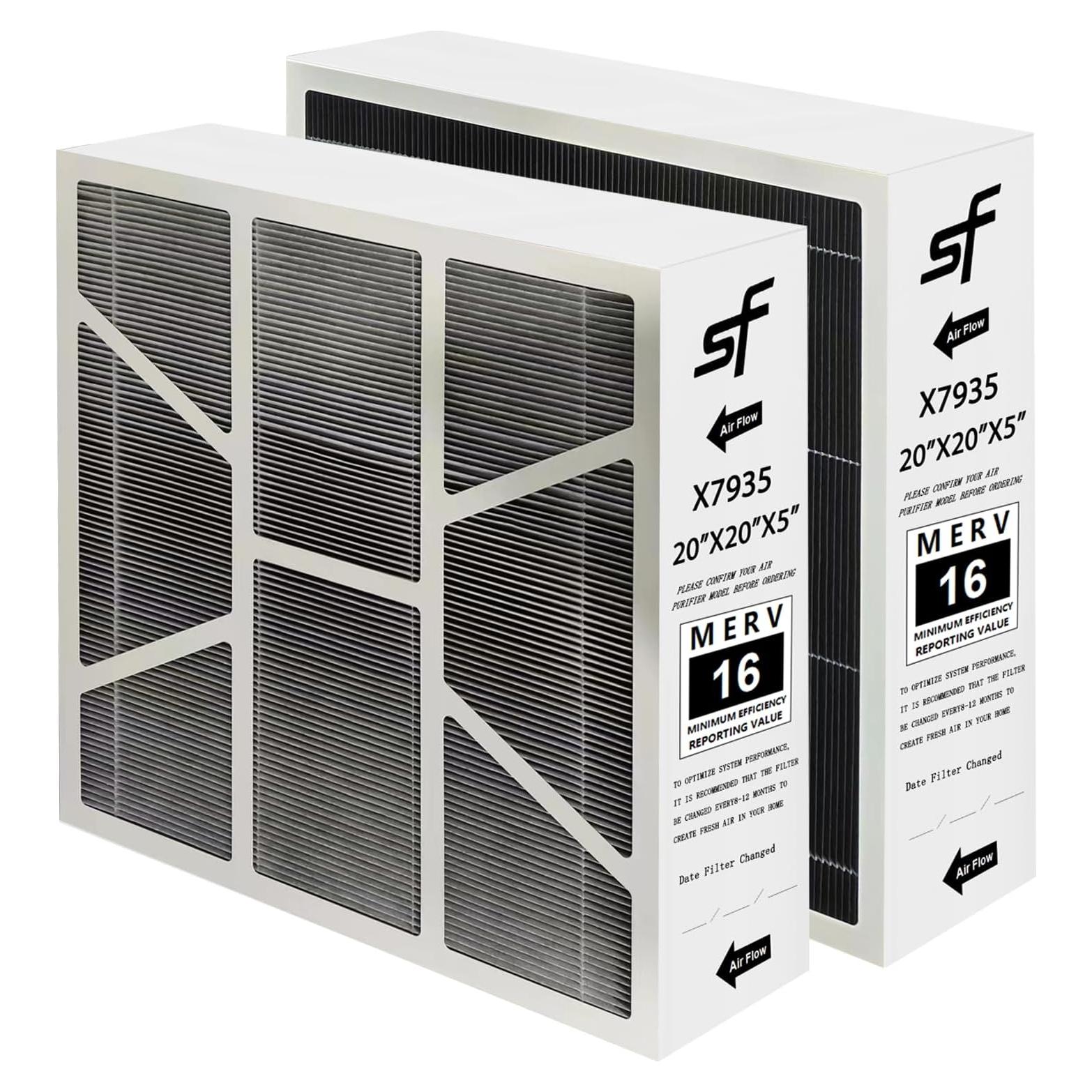 Filtro de Aire Monmagic X7935 20x20x5 MERV 16 Compatible