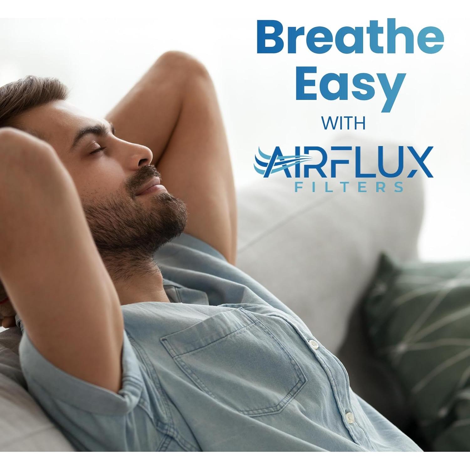 Filtro de Aire Fibra de Vidrio AirFlux 50x60x4.5 cm Paquete 12