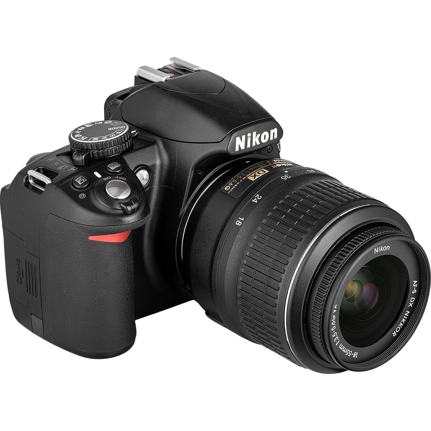 Cámara DSLR Nikon D3100 14.2MP con Lente 18-55mm VR