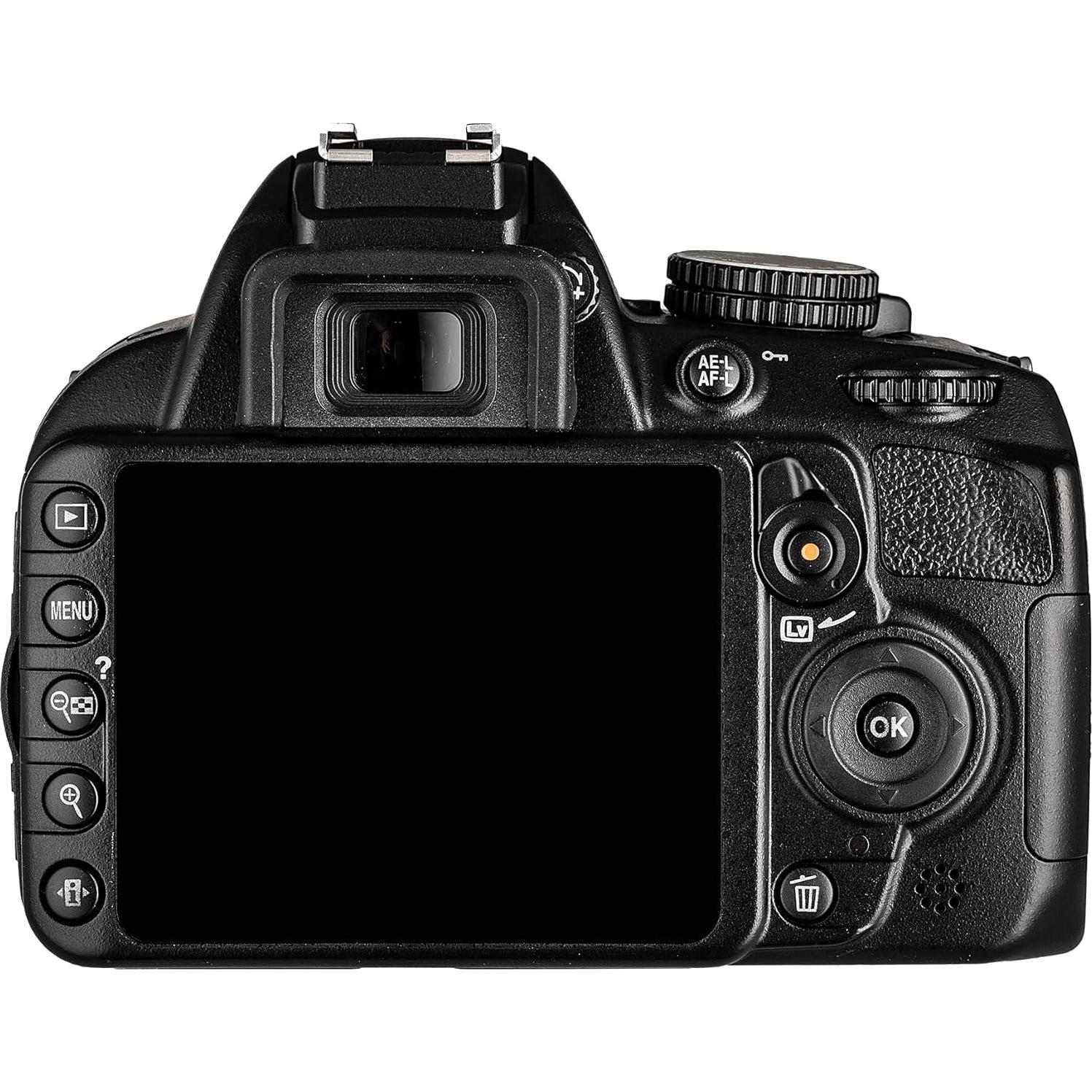 Cámara DSLR Nikon D3100 14.2MP con Lente 18-55mm VR