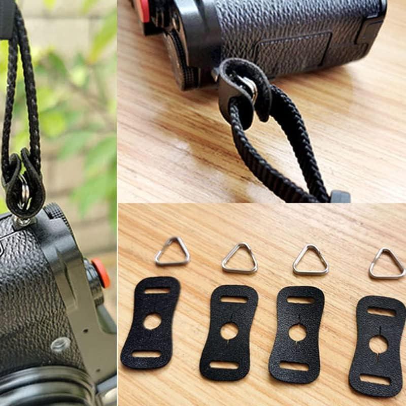 Paquete de 4 Anillos Triangulares para Correa de Cámara ThtRht