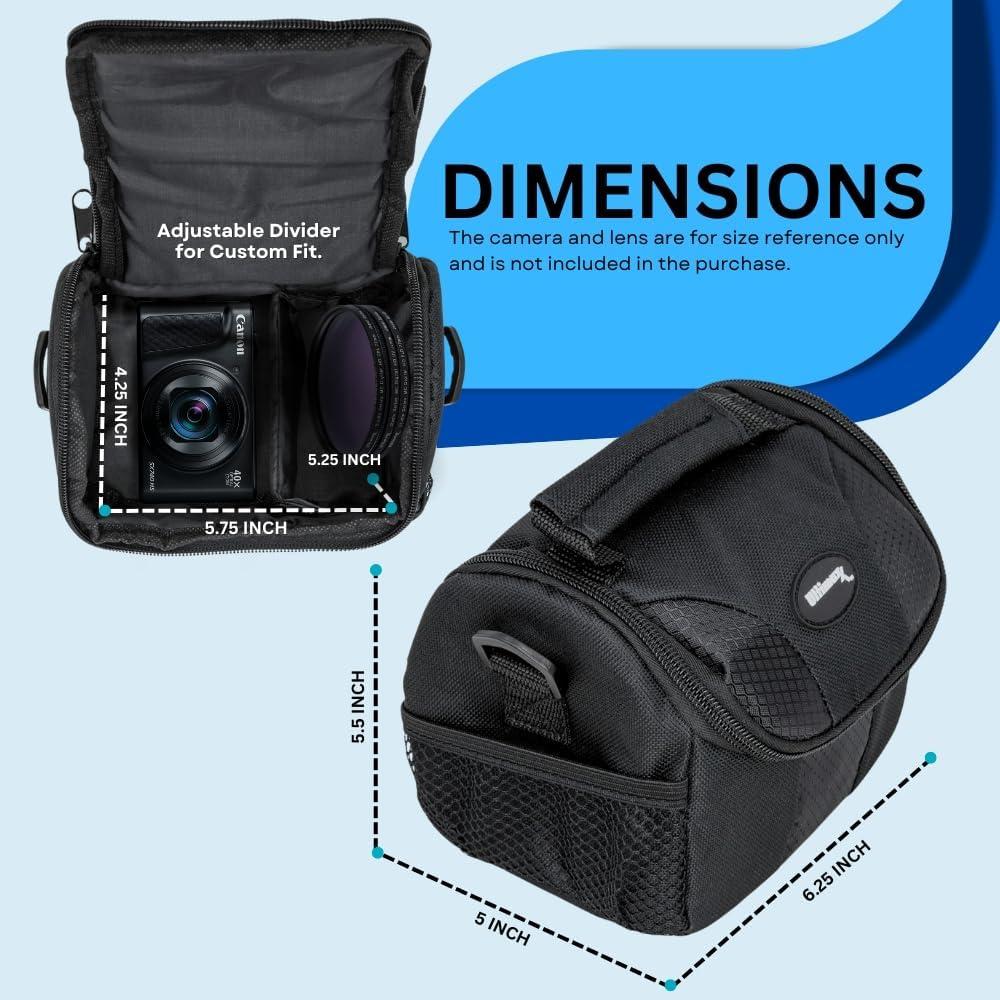 Funda de Transporte Pequeña Ultimaxx para Cámaras y Gadgets