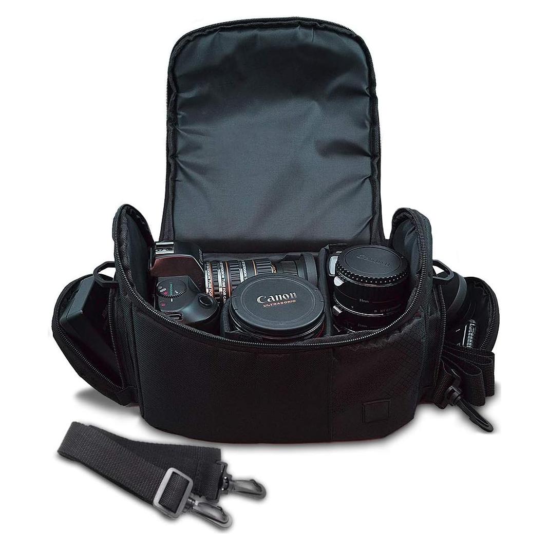 Bolsa de Transporte Acolchada Grande eCost para Cámara DSLR