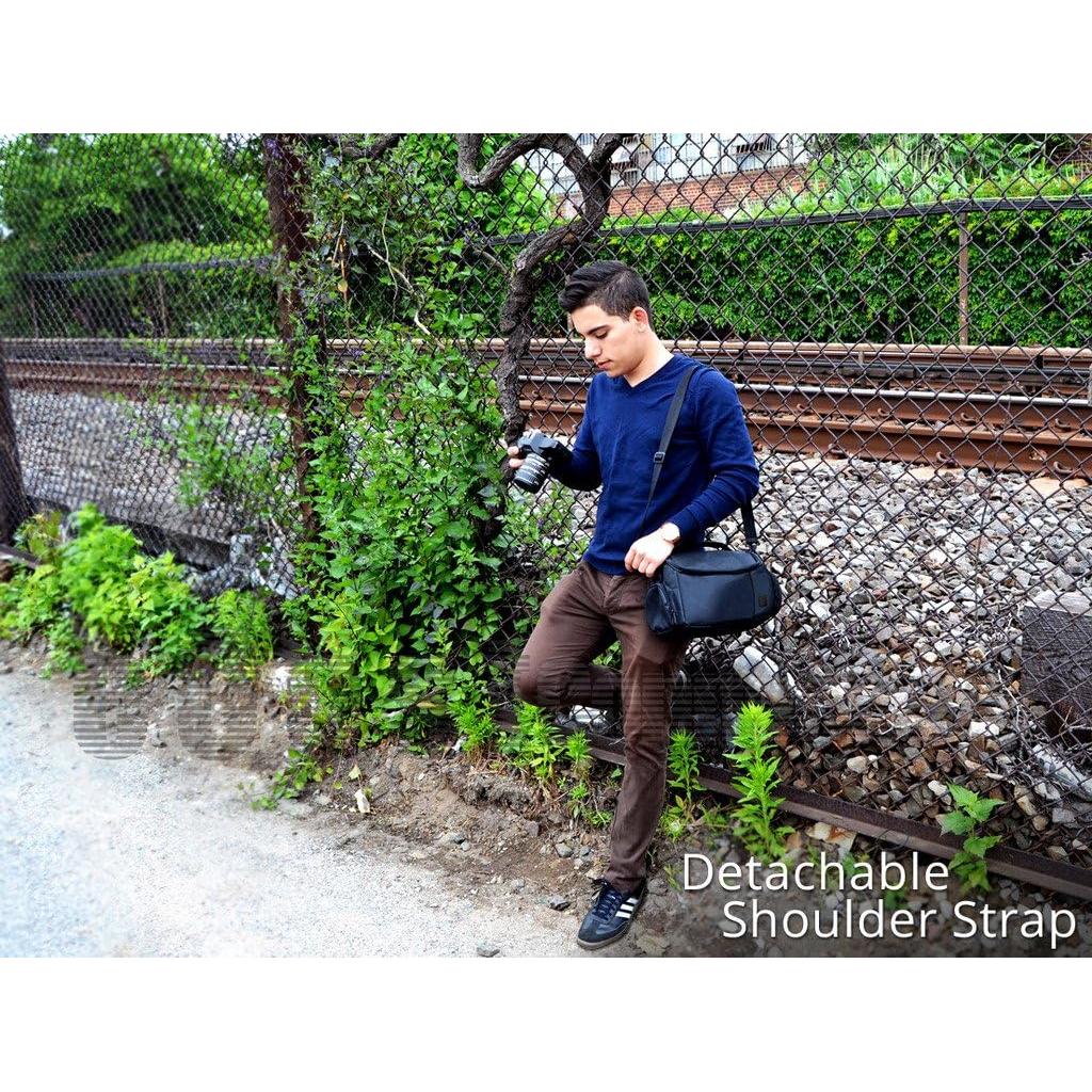 Bolsa de Transporte Acolchada Grande eCost para Cámara DSLR