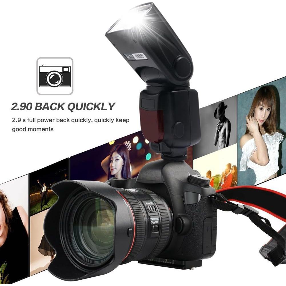 Flash de Cámara VD-930 Venidice Universal para Canon Nikon