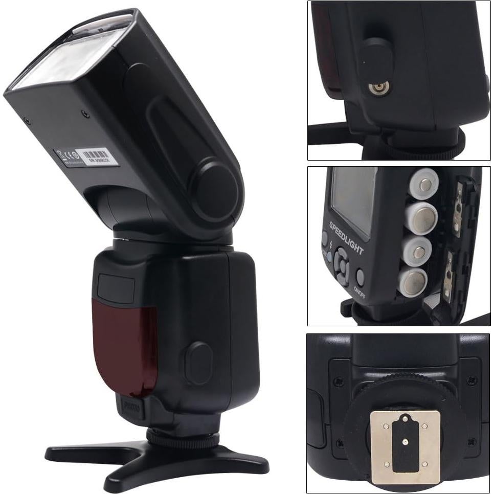 Flash de Cámara VD-930 Venidice Universal para Canon Nikon