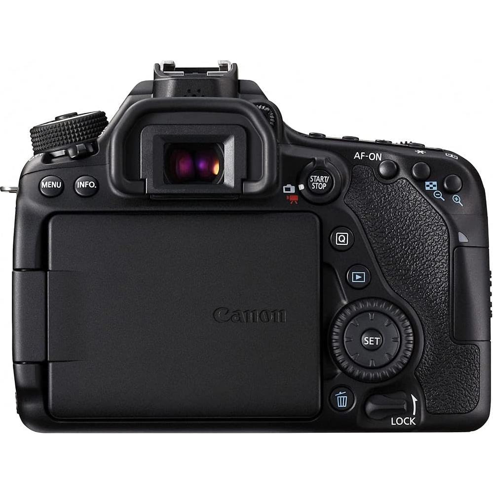 Cámara DSLR Canon EOS 80D Solo Cuerpo + Accesorios Completo