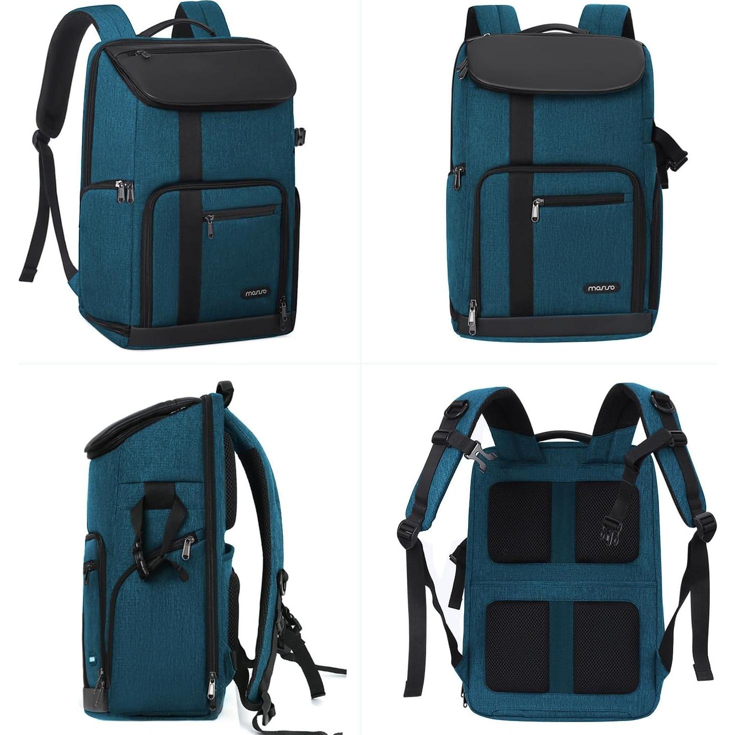 Mochila para cámara MOSISO 17.3" con soporte para trípode