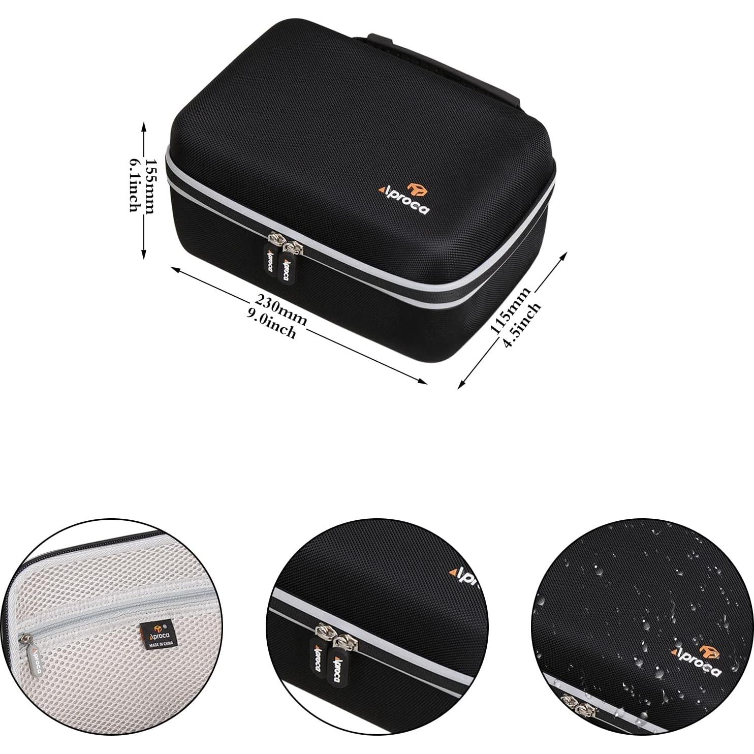 Funda de Almacenamiento Dura Aproca para Cámara DSLR Canon EOS Rebel T7