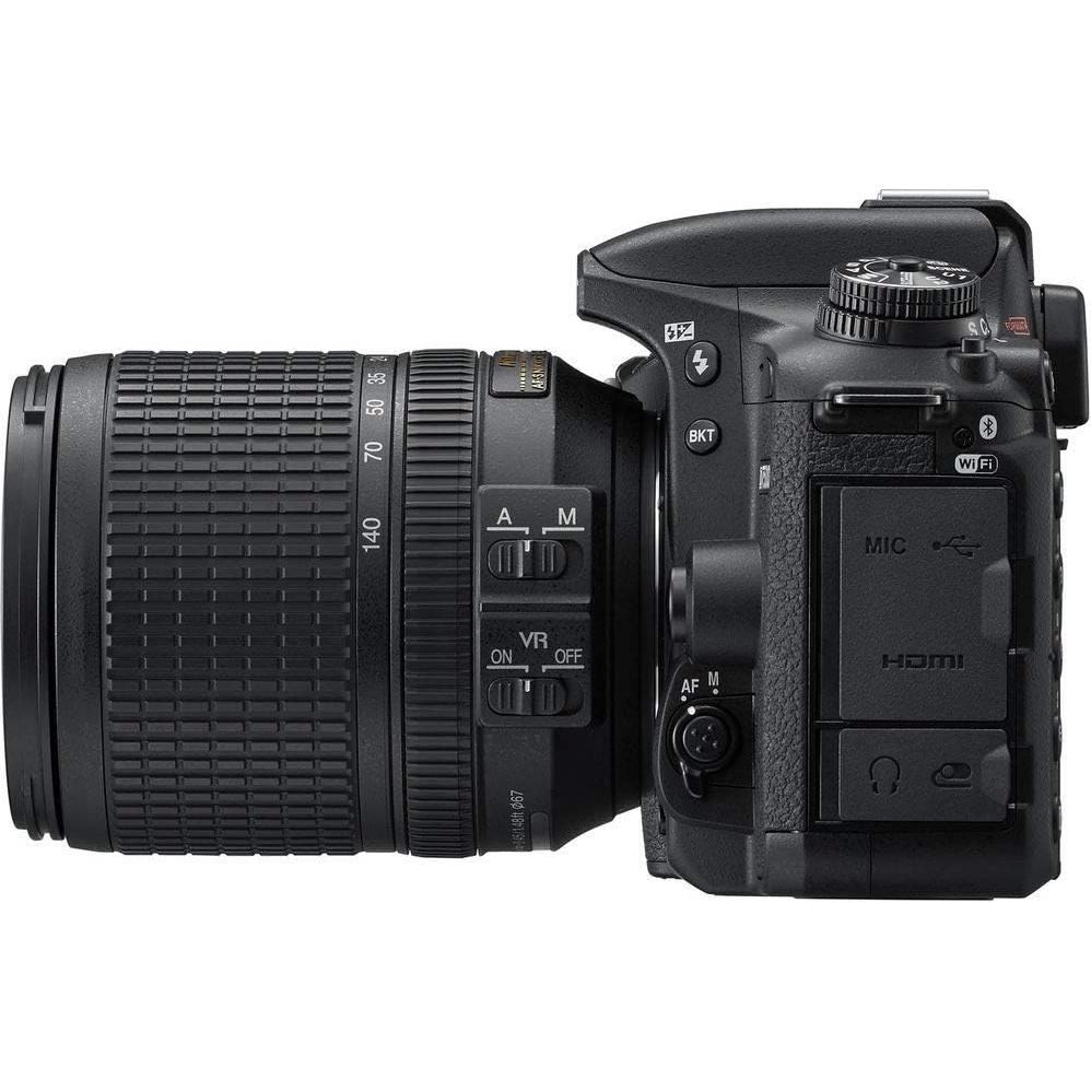 Cámara DSLR Nikon D7500 + Lente 18-140mm + Accesorios Pro