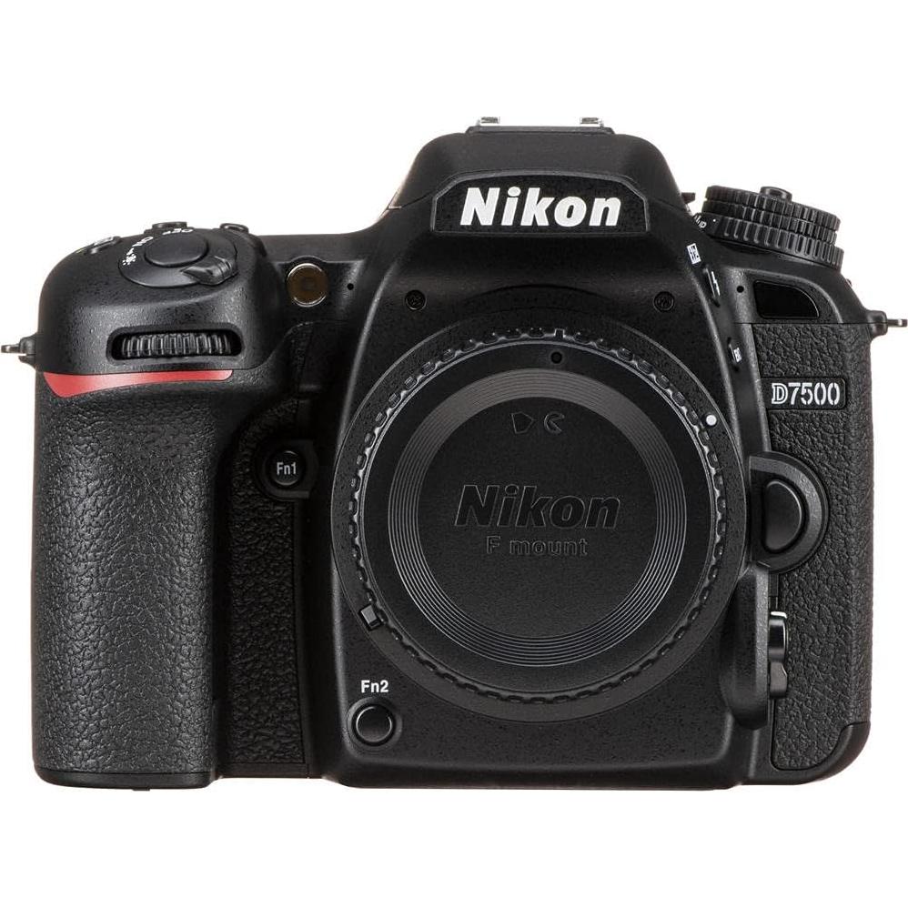 Cámara Digital DSLR Nikon D7500 20.9MP + Accesorios