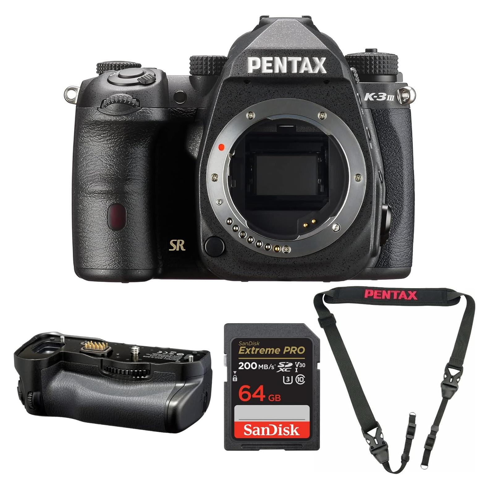 Cuerpo de Cámara DSLR Pentax K-3 Mark III Negro 25MP 4K