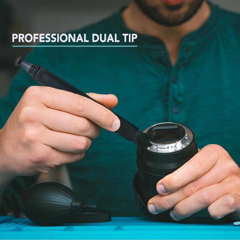 Lápiz de limpieza Foto&Tech para lentes de cámara - 2 PCS, Negro