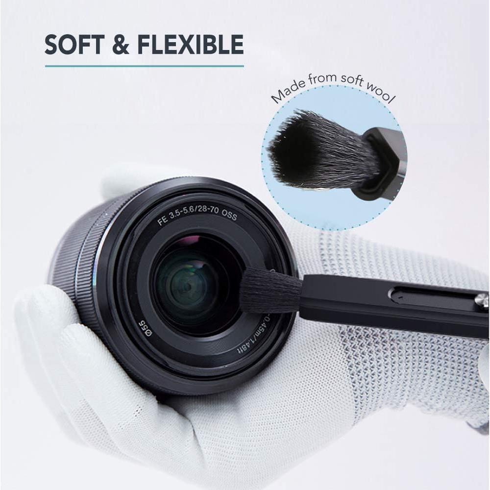 Lápiz de limpieza Foto&Tech para lentes de cámara - 2 PCS, Negro