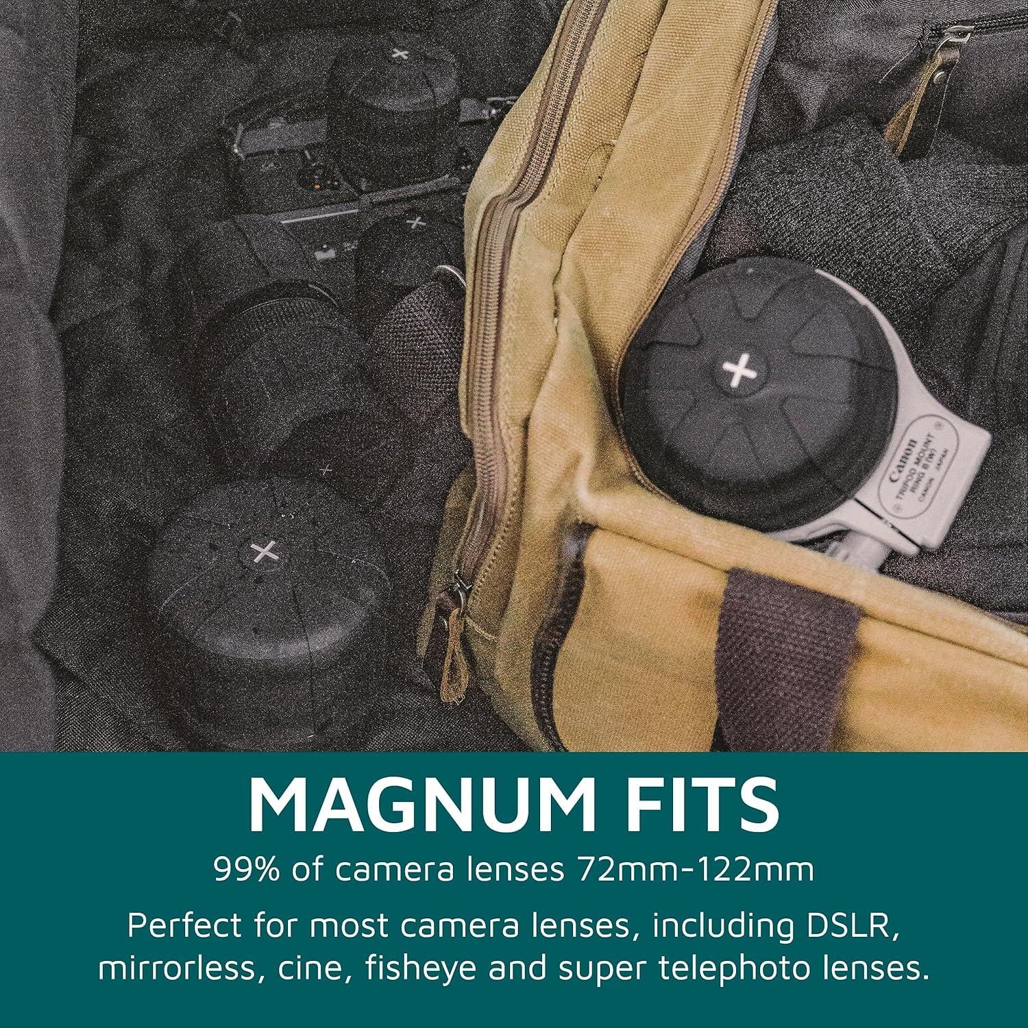 KUVRD Tapa de Lente Universal 2.0 - Paquete de 2 Magnum