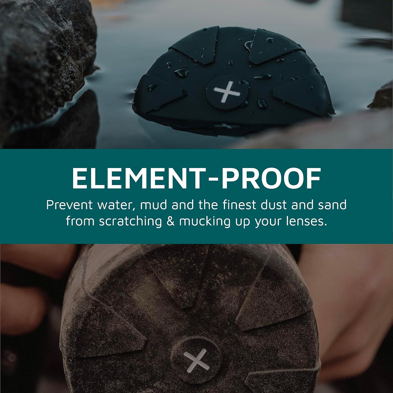 KUVRD Tapa de Lente Universal 2.0 - Paquete de 2 Magnum