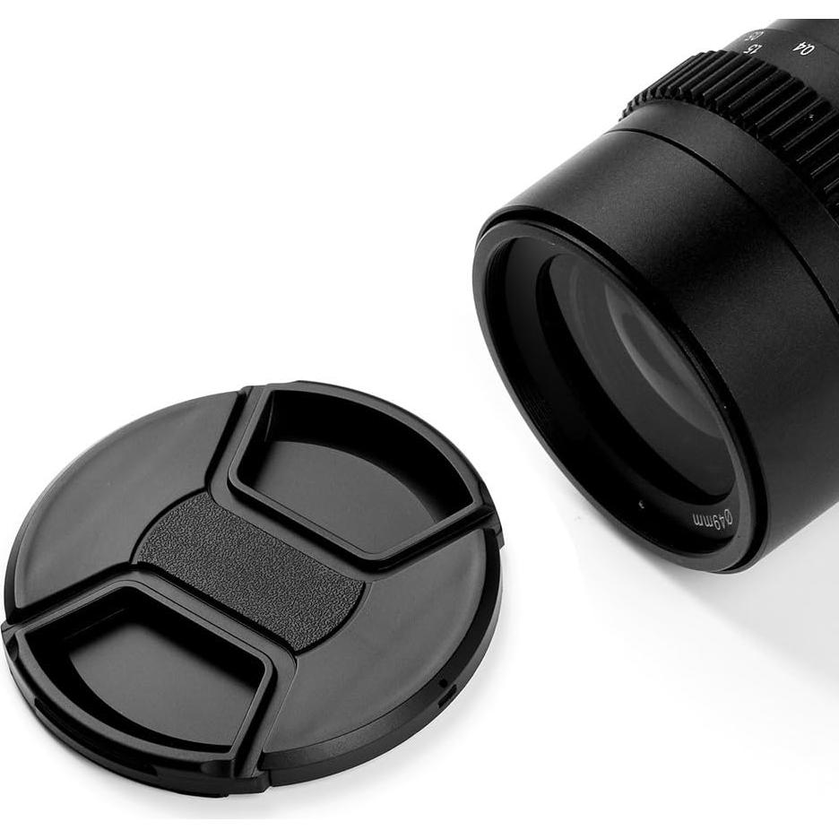 Paquete de 3 tapas de lente 58mm X-SweetDream con paño y bolígrafo