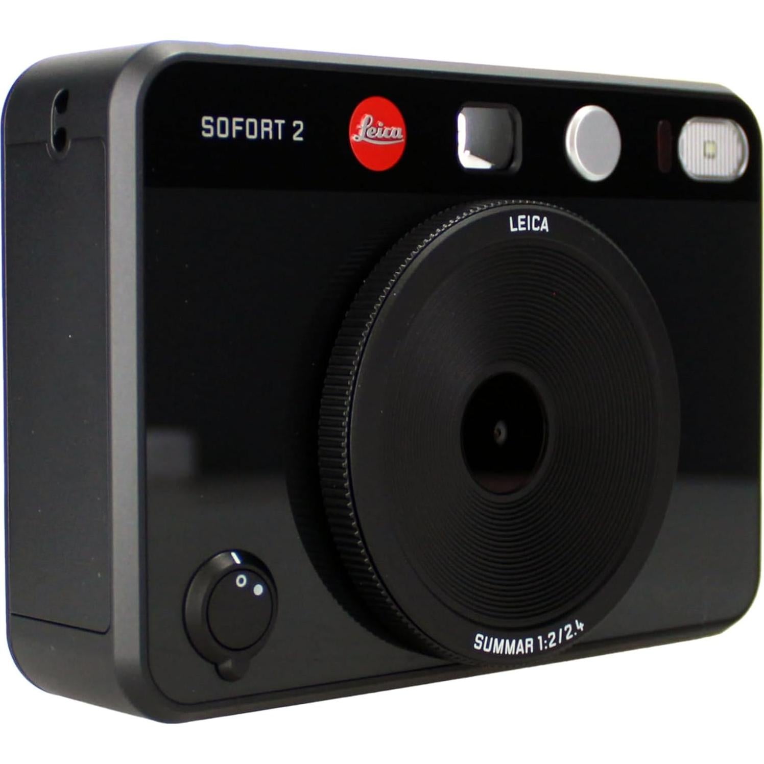 Cámara Instantánea Híbrida Leica SOFORT 2 Negra + Accesorios