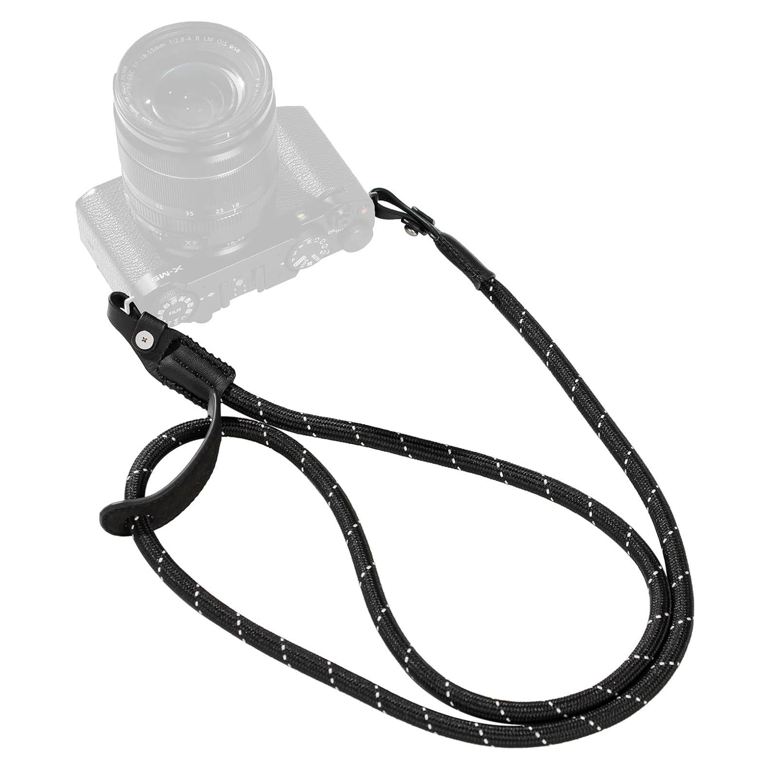 Correa de Hombro Trenzada SmallRig para Cámara Negra 110cm