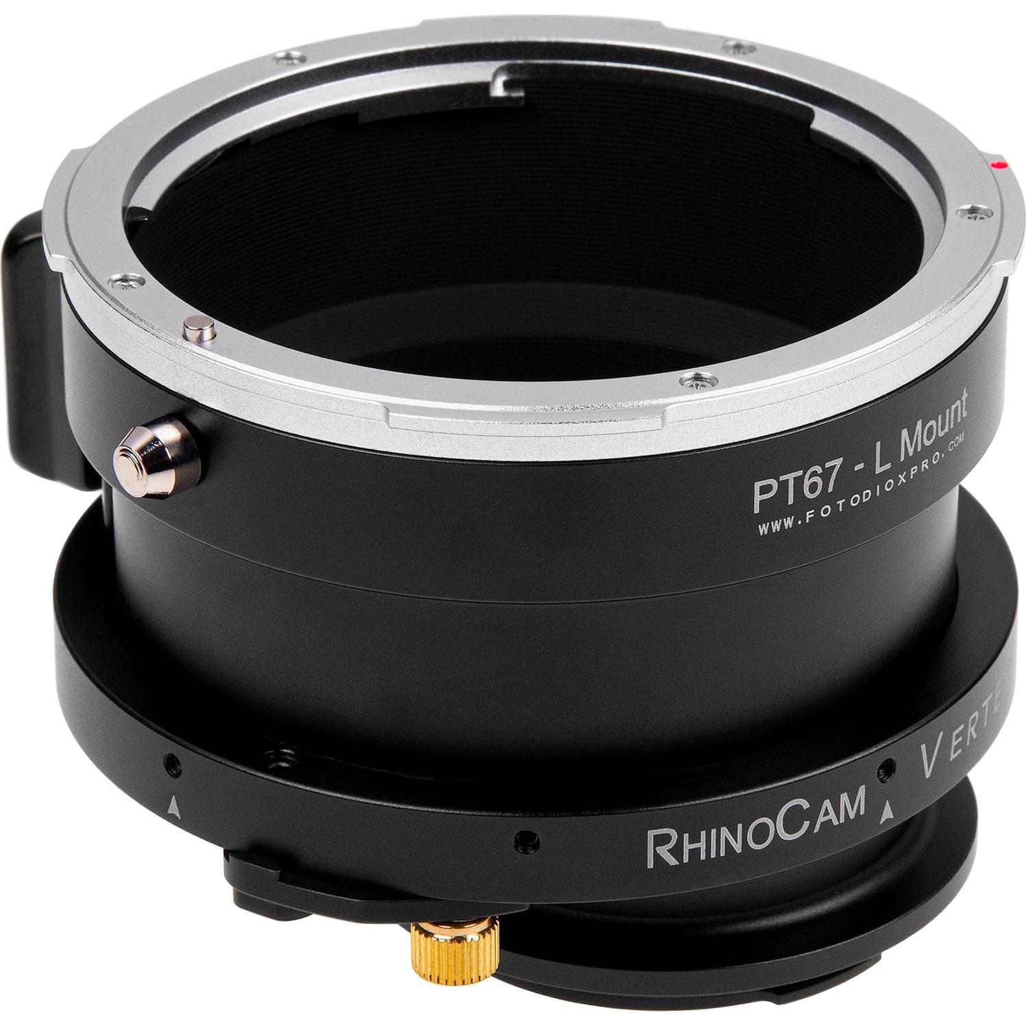 Adaptador de Costura Fotodiox RhinoCam Vertex P67 a Leica