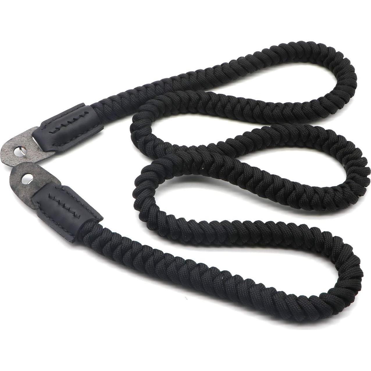 Correa de Hombro para Cámara HITHUT 105 cm Negra Paracord