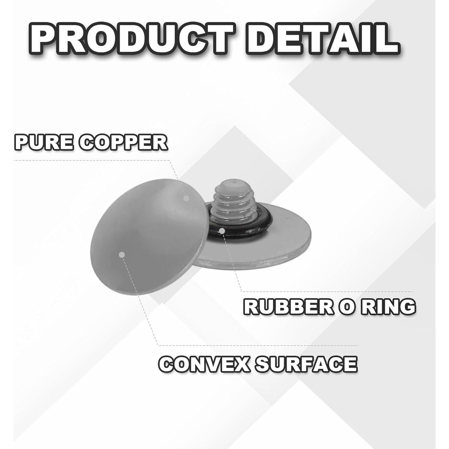 Botón de obturador PATIKIL para cámaras Nikon y Fujifilm, 2 unidades