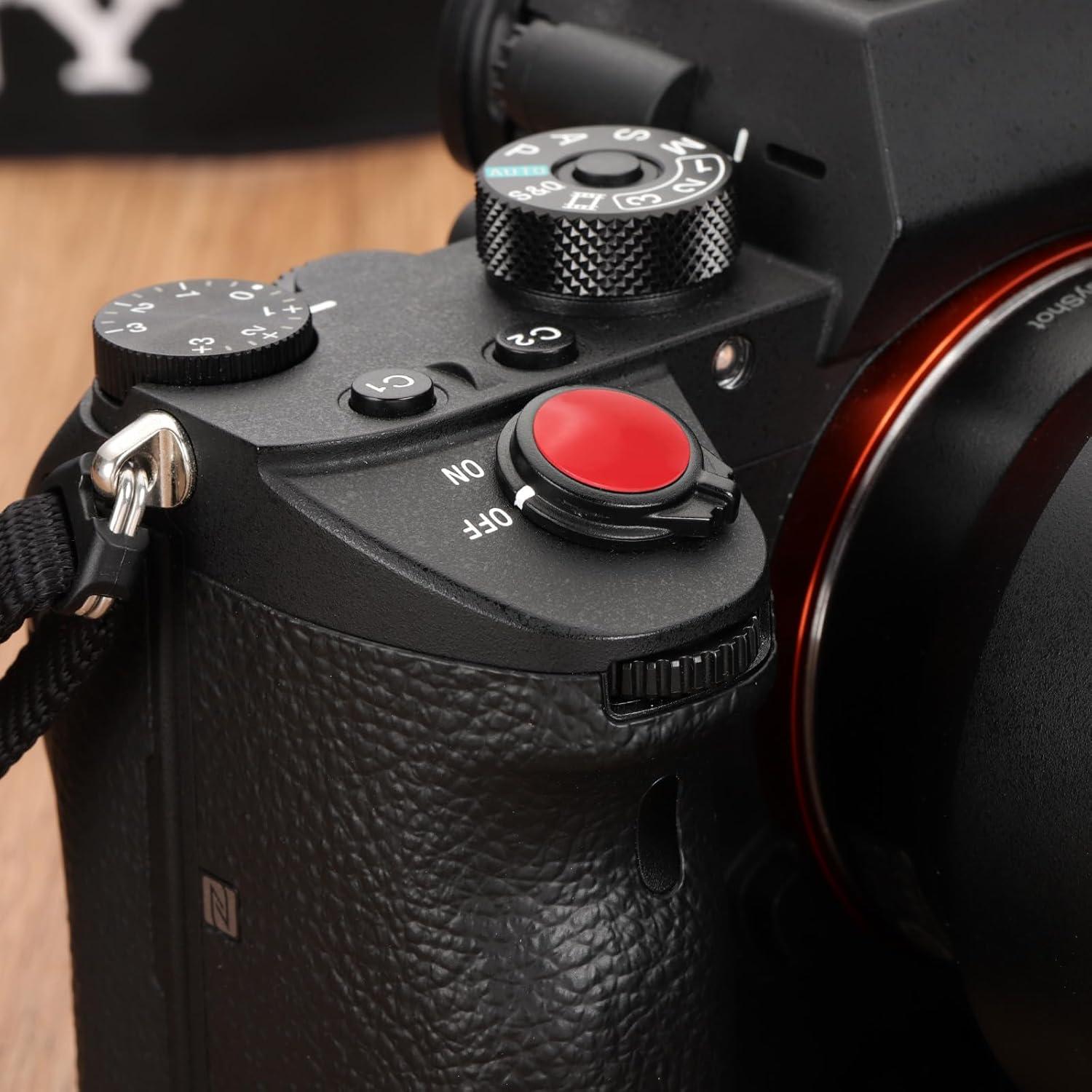 Botón de obturador PATIKIL para cámaras Nikon y Fujifilm, 2 unidades