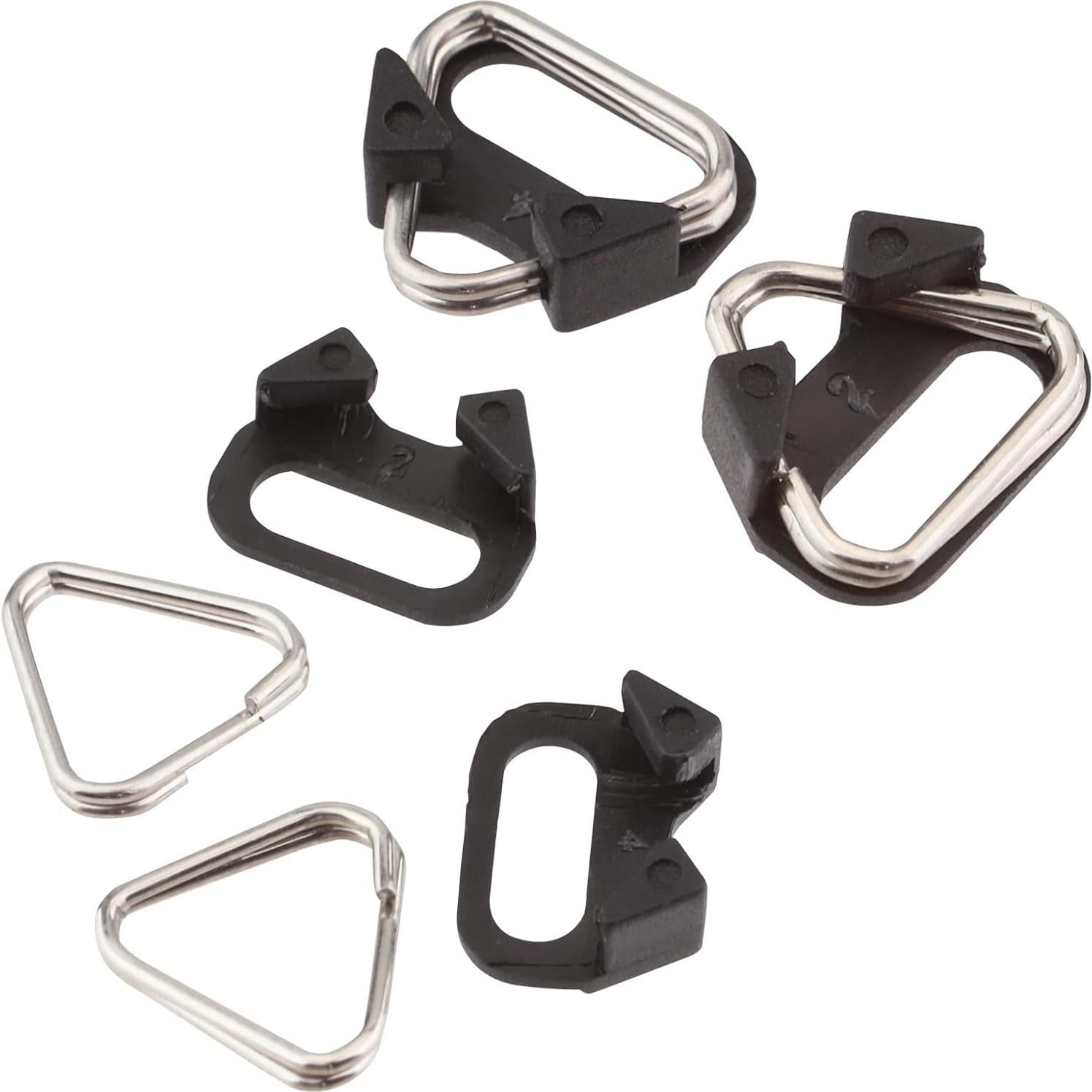 Anillo de Correa para Cámara HDAGT Triangular Acero Inoxidable 4pcs
