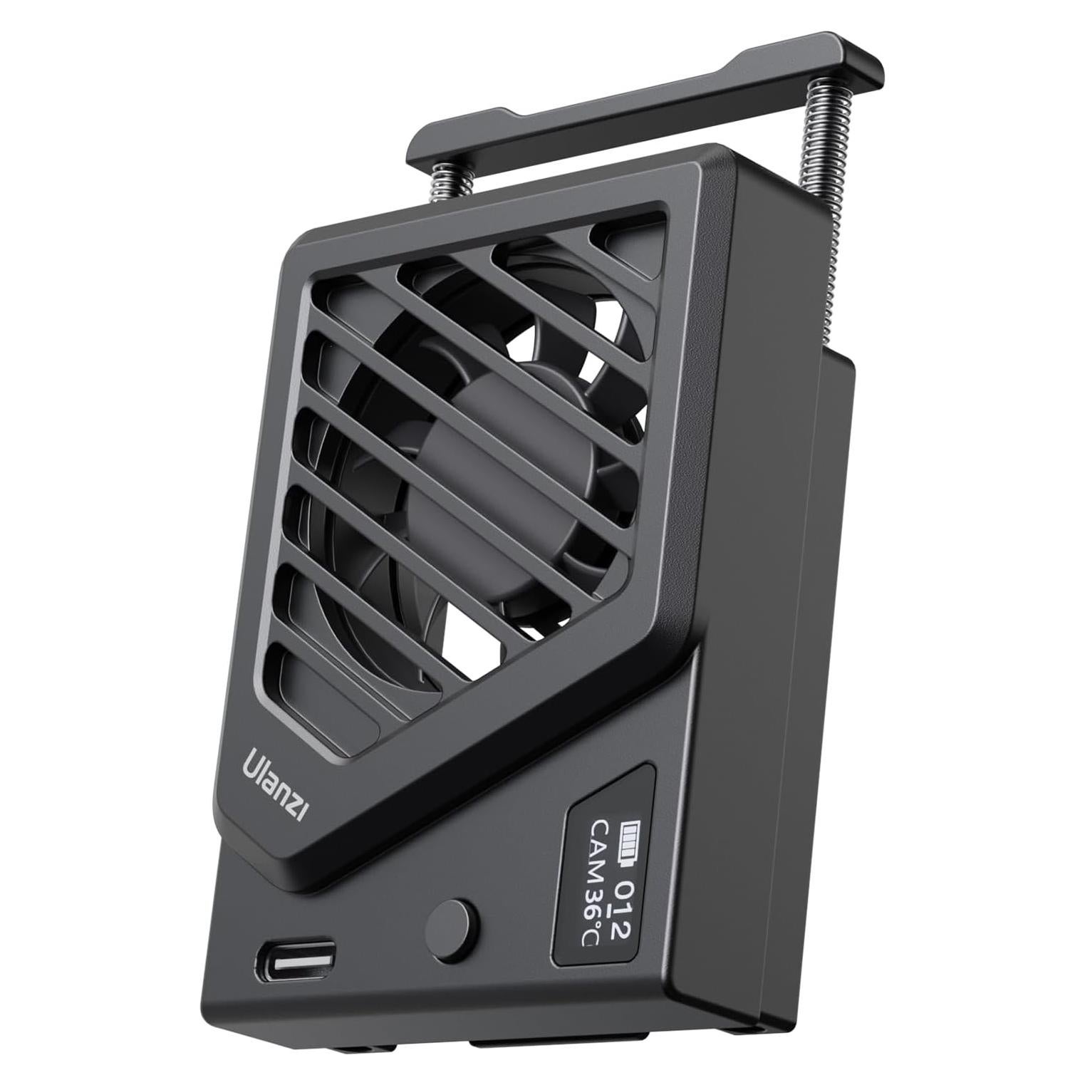 Ventilador de Enfriamiento UURig para Cámaras DSLR Negro