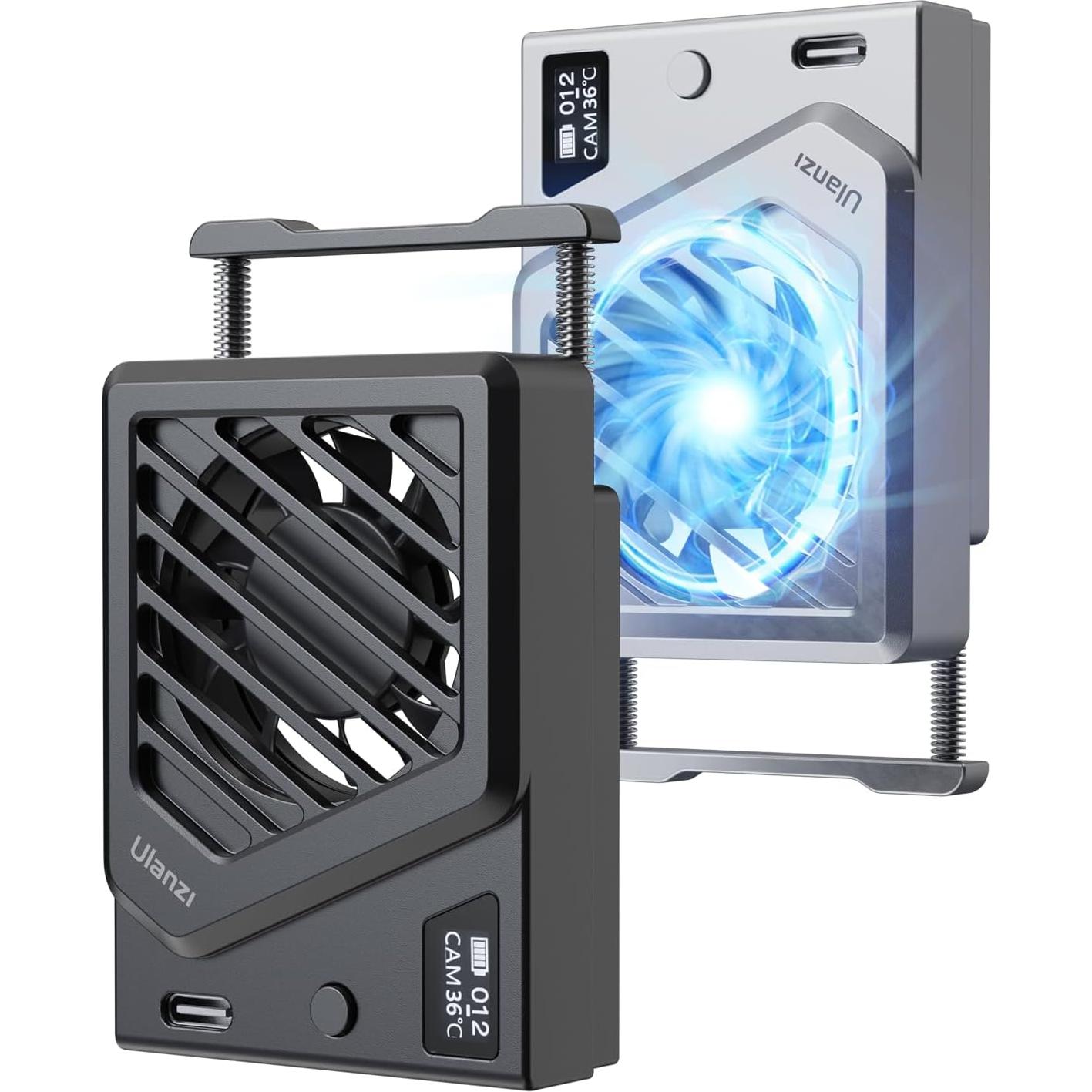 Ventilador de Enfriamiento UURig para Cámaras DSLR Negro