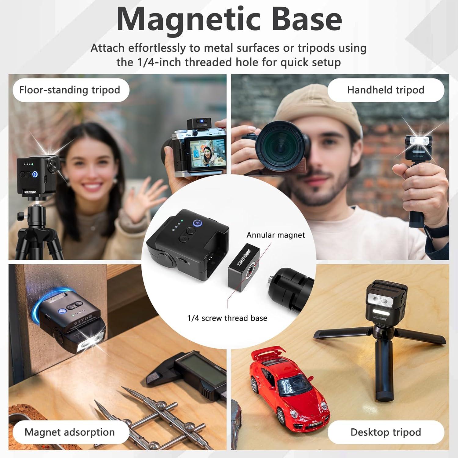 Flash Inalámbrico MEDALight F2 para Canon/Sony/Fuji/Nikon